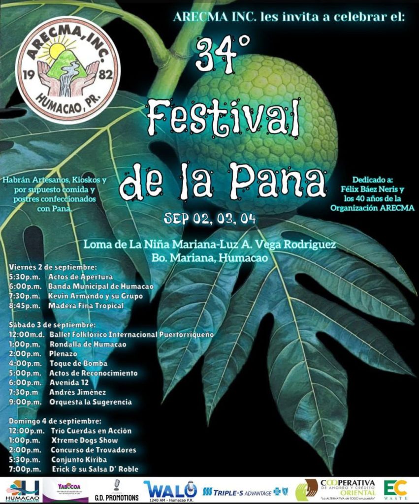 34to. Festival de la Pana CulturalPR